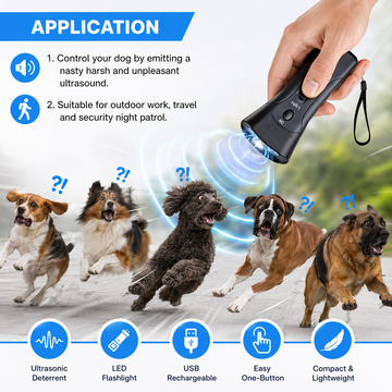 Ultrasonic Dog Chaser,Stop Animals Attacks Aggression